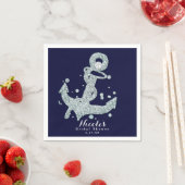 ダイヤ航海のモンドいかりグきらきら光るラムビーチパーティー スタンダードカクテルナプキン (インサイチュ)