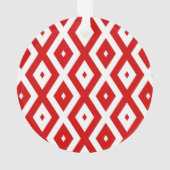 ダイヤ赤と白ン オーナメント (裏面)