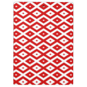 ダイヤ赤と白ン クリップボード (裏面)