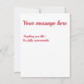 ダイヤ赤と白ン 出欠カード (裏面)