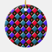 ダイヤ輝くズペンダント セラミックオーナメント (裏面)