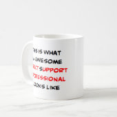 ダイレクト・サポート・プロフェッショナル、素晴らしMag コーヒーマグカップ (正面左)