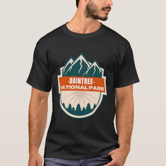 ダインツリーオ�ーストラリアの果てしない地平線 Tシャツ (正面)