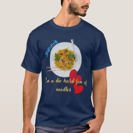 ダイ懸命麺ファン – おもしろい誕生日プレゼント Tシャツ
