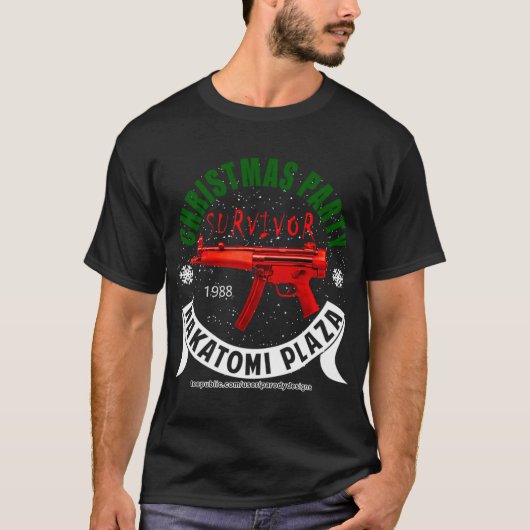 ダイ懸命Tシャツナカトミープラザクリスマスパーティースール Tシャツ (正面)