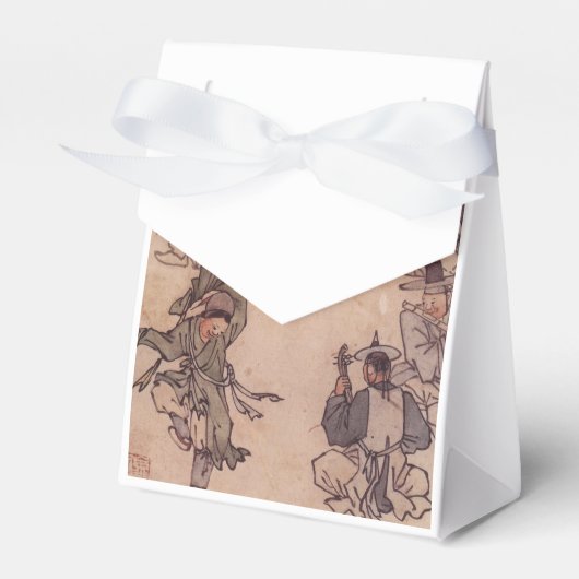 ダウォン・ムドン伝統的コリ絵画アの作品 フェイバーボックス (正面サイド)