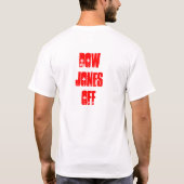 ダウジョーンズ オフ Tシャツ (裏面)