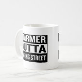 ダウニング街から出ていけスターマー政治的引用 コーヒーマグカップ (正面左)