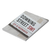 ダウニング通り標識 ノートパッド (回転)