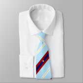 ダウニー(カリフォルニア州)市旗ネックタイ ネクタイ (タイ)