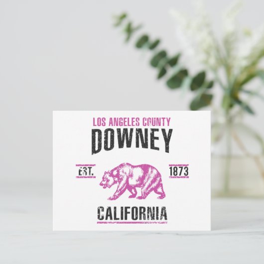 ダウニー ポストカード (スタンド正面)