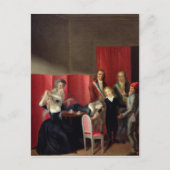 ダウフィンは家族から連れ去られ、1793年7月3日 ポストカード (正面)