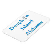 ダウフィン島 サイン マグネット (左側)