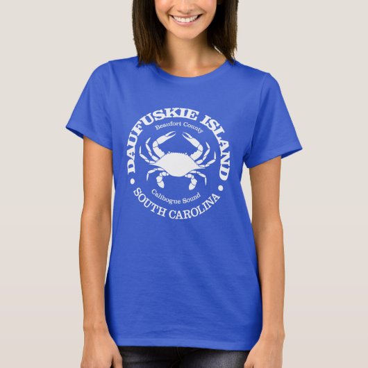 ダウフスキ島（カニ） Tシャツ (正面)