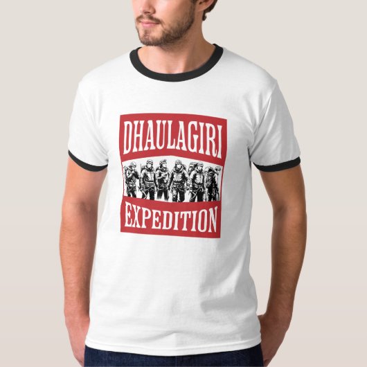 ダウラギリ遠征 Tシャツ (正面)