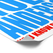 ダウンがアンダーソン ポスター (角)