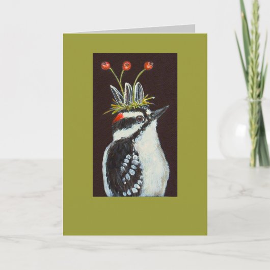 ダウンのウッドペッカーカード、アーサー カード (正面)