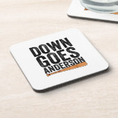 ダウンはアンダーソン野球おもしろいギフト・アンダーソン コースター (左側)