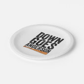 ダウンはアンダーソン野球おもしろいギフト・アンダーソン ペーパープレート (アングル)