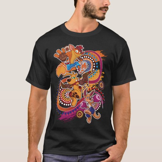 ダウンアンダートリオ Tシャツ (正面)
