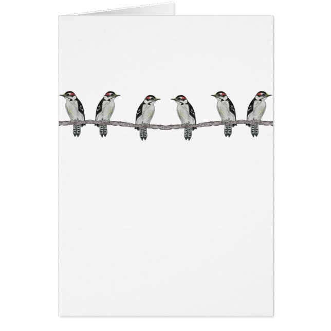 ダウンウッドペッカーズパーティの招待状カード (正面)