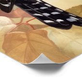 ダウンウッドペッカーバードアートプリントポスター ポスター (角)