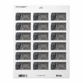 ダウンウッドペッカー住所 シール (フルシート)