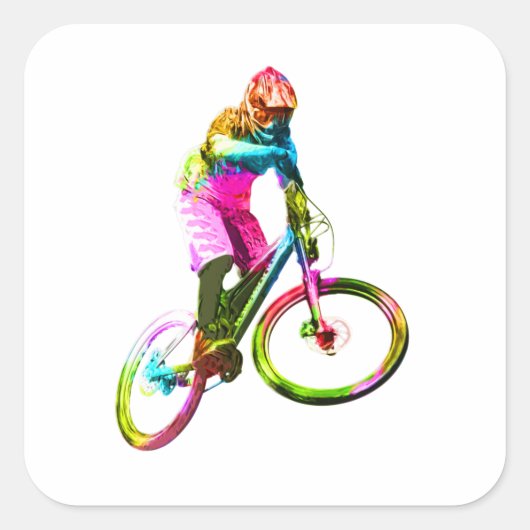 ダウンカラフルヒラー スクエアシール (正面)