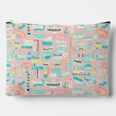 ダウンザショアNJビーチテーマ アクセサリーポーチ (正面)