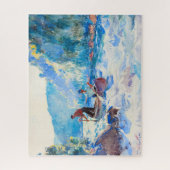 ダウンザラピッドズバイフランクウェストンベンソン ジグソーパズル (縦)