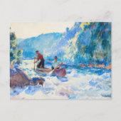 ダウンザラピッドズバイフランクウェストンベンソン ポストカード (正面)