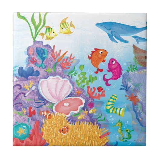 ダウンザ海 タイル (正面)