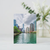 ダウンシカゴリバーポストカード ポストカード (スタンド正面)