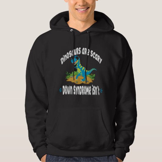 ダウンス症候群啓発 Tシャツ 子供・キッズ ダイナソー (正面)