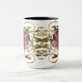 ダウンズコートの腕(両面) マグカップ (中央)