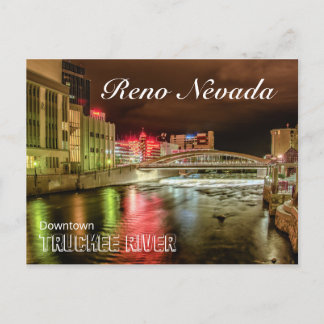 ダウンタウンのトラッキー川橋梁のポストケア ポストカード