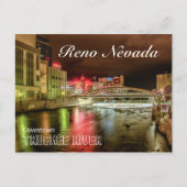 ダウンタウンのトラッキー川橋梁のポストケア ポストカード (正面)