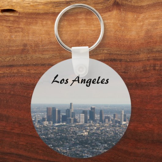ダウンタウンの表示ロサンゼルス キーホルダー (正面)