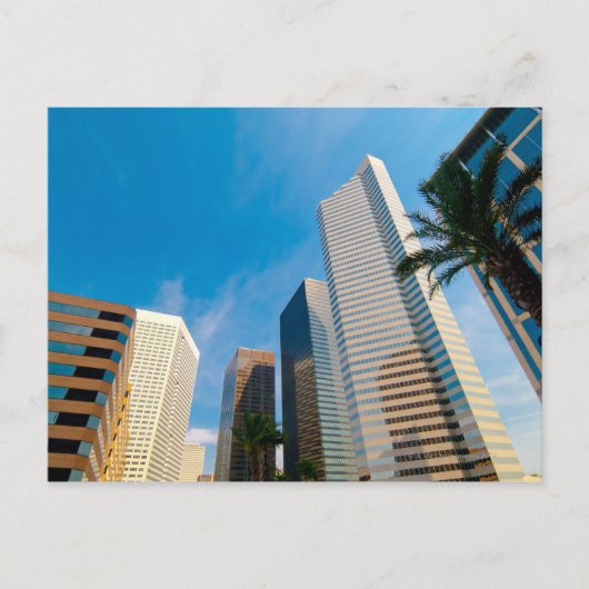ダウンタウンの高層建物テキサス州,ヒューストン, ポストカード (正面)