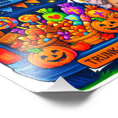 ダウンタウンや場所を騙すか、治療する フォトプリント (角)