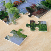 ダウンタウンアシェヴィルエアリアルビュー ジグソーパズル (側面)