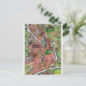 ダウンタウンアトランタグルジア ポストカード (スタンド正面)