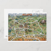 ダウンタウンアトランタグルジア ポストカード (正面/裏面)