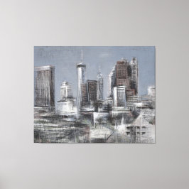 ダウンタウンアトランタ，ジョージア – Canvas Print キャンバスプリント