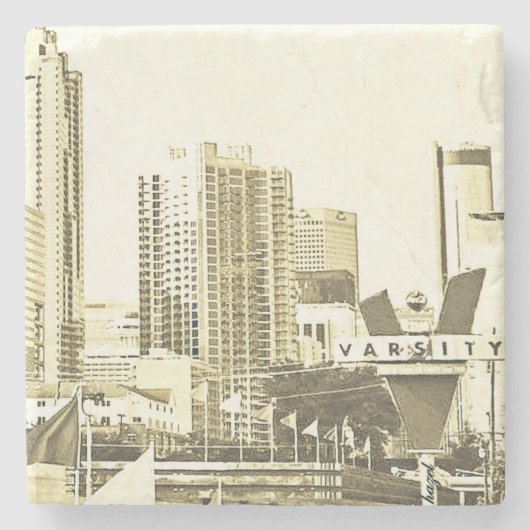 ダウンタウンアトランタ、バーシティ、プラザホテル、W、 ストーンコースター (正面)