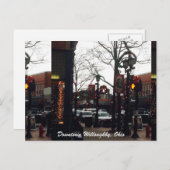 ダウンタウンウィルービークリスマス写真はがき シーズンポストカード (正面/裏面)