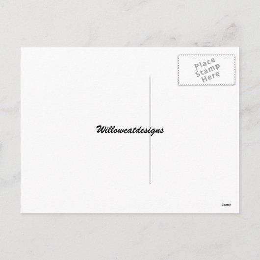 ダウンタウンウィルービークリスマス写真はがき シーズンポストカード (裏面)