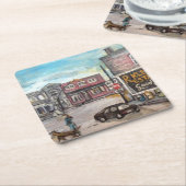 ダウンタウンウィルービー，オハイオドッグウォークコースター スクエアペーパーコースター (アングル)