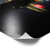 ダウンタウンオースティンテキサス州ナイトスカイライン花火 フォトプリント            (角)