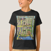 ダウンタウンオースティンテキサス州14 Tシャツ (正面)